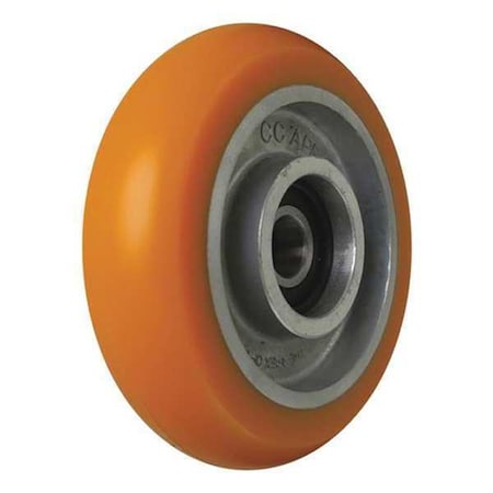 Caster Wheel, Polyurethane, 5 in., 450 lb.