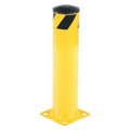 Bollard, 5-1/2", 24 In. H, Yellow