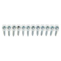 Drywall Screw, #8 x 1-1/4 in, Steel, Flange Round Head Square Drive, 4000 PK