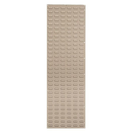 Beige Steel Louvered Panel