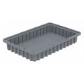 Industrial Grade Polymer, Divider Box, Gray, 16 1/2 in L, 2 1/2 in H