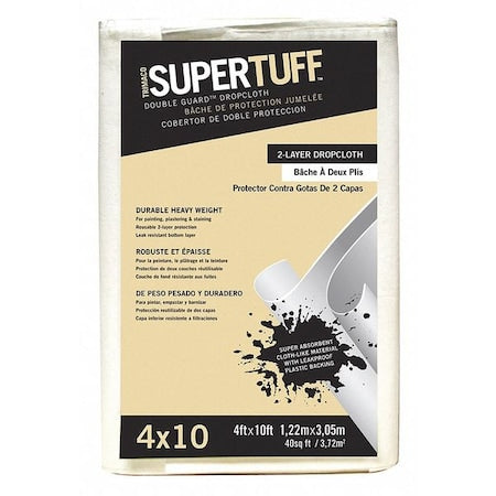 Drop Cloth, 10 ft. L x 4 ft. W
