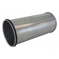 Round Adjustable Nipple, 6 in Duct Dia, 304 Stainless Steel, 22 ga GA, 6 in W, 11-1/4" L, 6 in H