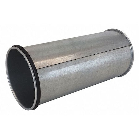 Round Adjustable Nipple, 9 in Duct Dia, Galvanized Steel, 22 ga GA, 9 in W, 11" L, 9 in H