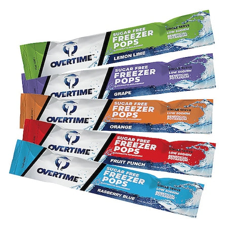 Freezer Pops, Sugar Free, 1 oz, Assorted Flavors, PK150