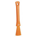 1 13/16 in W Detail Brush, Soft, 5 51/64 in L Handle, 8 5/64 in L Brush, Orange, Plastic