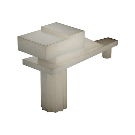 Shelf Support Clip, 1-1/4" L, Nylon