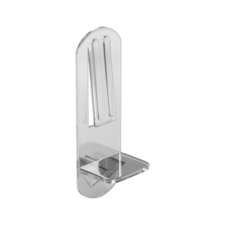 Shelf Support Clip, 1-1/4" L, Nylon