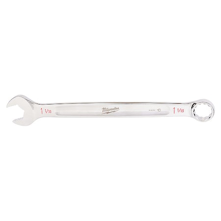 Combination Wrench, SAE, Head Size 1 1/16"