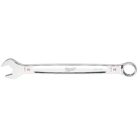 Combination Wrench, SAE, Head Size 1 1/4"