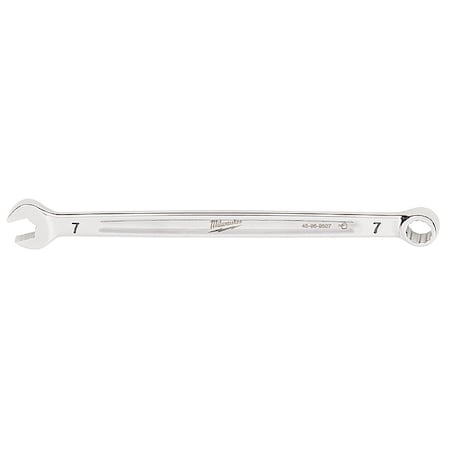 Combination Wrench, Metric, Head Size 7mm