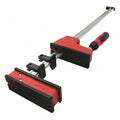 24 in Bar Clamp, Plastic Handle and 3 3/4 in Throat Depth