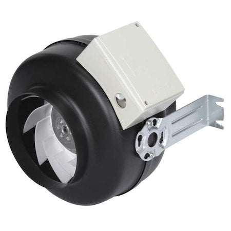 Inline Centrifugal Duct Fan, 10" L, 9" W