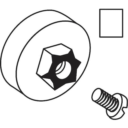 Roller Wheel, Nylon, Unfinished