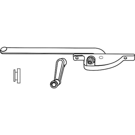 Window Operator, Hand Casement, 12-1/2" L