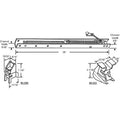Sash Balance, Window Channel, 28" L