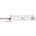 Tube Balance, Tilt Window, 23" L