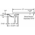 Window Operator, Left Hand, 12" L