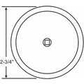 Back Plate, For Cabinet Knobs, 5/16" H