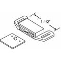 Magnetic Catch, Gray, Catch 2-1/16" L