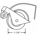 1-1/4" O.D Roller Assembly 3"L x 3/8"W x 1/2"H, Steel Plated
