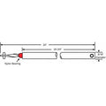 Tube Balance, Non-Tilt Window, 24-3/4" L