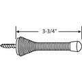 Door Stop, Door Mount, Chrome Plated