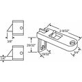 Slide Latch, Tilt Window, 2-9/32" L
