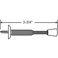 Door Stop, Door Mount, Plated