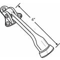 Door Stop, Door Mount, Plated