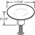 Cabinet Knob, Round Shape, Zinc
