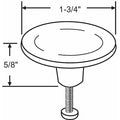 Cabinet Knob, Round Shape, Zinc