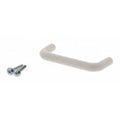 Cabinet Pull, Oval Shape, Plastic