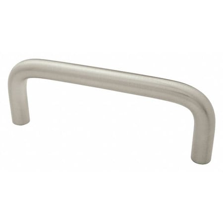 Cabinet Pull, Oval Shape, Zinc