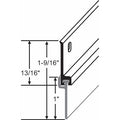 Weatherstrip Sweep, Vinyl Insert, 36" L