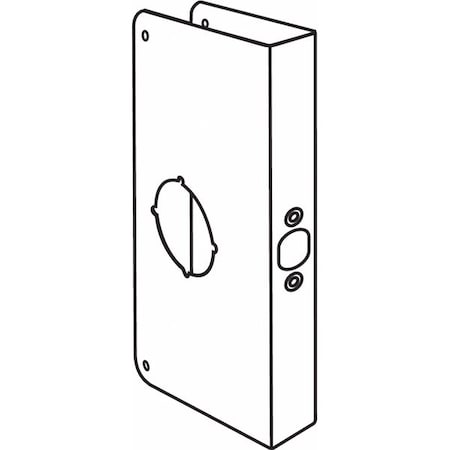 Cover Plate, Plated, 2-3/8" Outside Dia.