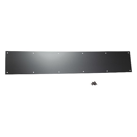 Protection Plate, Kick/Stretcher, 6" H
