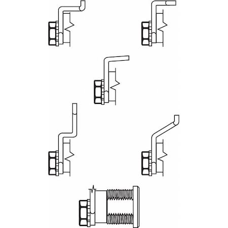 Lock Kit, For 4C Pedestal Mailboxes