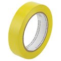Aisle Marking Tape Vinyl Plastic Yellow, 1" W x 36 yd. L, 5 mil Thick
