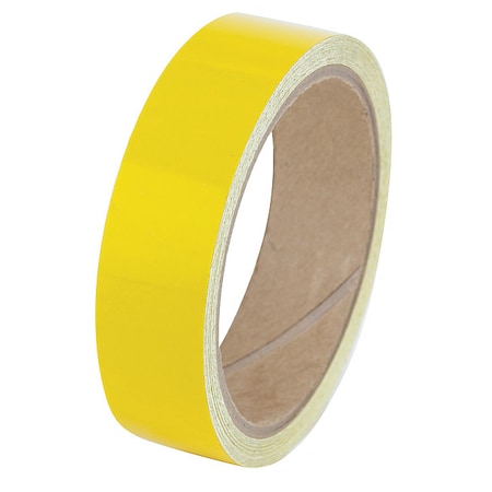 Floor Marking Tape vinyl 1 in W x 5.5 mil Thick