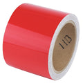 Reflective Safety Tape Vinyl Red, 3" W x 10 yd. L, 5.5 mil Thick