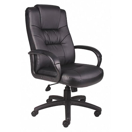 Executive Chair, High Back, Leather Seat
