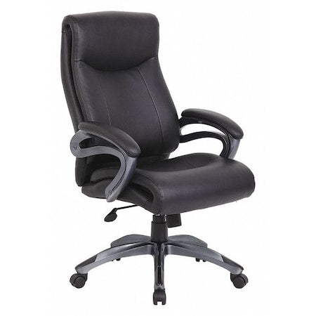 Executive Chair, High Back, Leather Seat