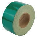 Reflective Safety Tape Vinyl Green, 3" W x 50 yd. L, 5.5 mil Thick