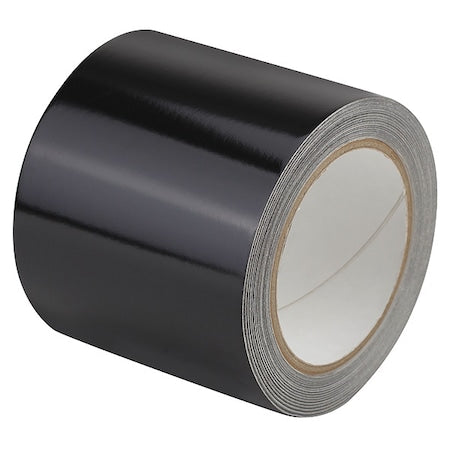 Floor Marking Tape vinyl 4 in W x 5.5 mil Thick