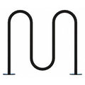 Bike Rack, Black Color, 5 Cap., 39" W