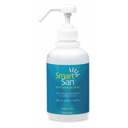 Hand Sanitizer, Pump Bottle, Liquid, 500mL, PK12