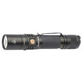 Black Rechargeable LED General Purpose Flashlight, CR123A, 1000lm