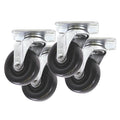 Caster Kit, 12" L x 12" W x 4" H Size