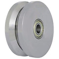 Caster Wheel, 2640 lb. Load, Silver Wheel